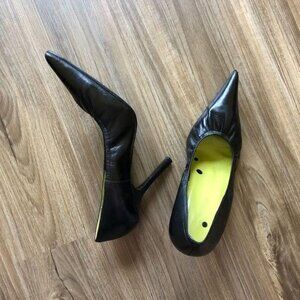 Bronx Pointy Toe Elasticized High Heel Pumps ASOS